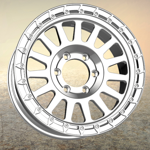 Custom-made forge alloy wheel